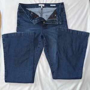 Sofia by Sofia Vergara Dark Blue Flare Jeans